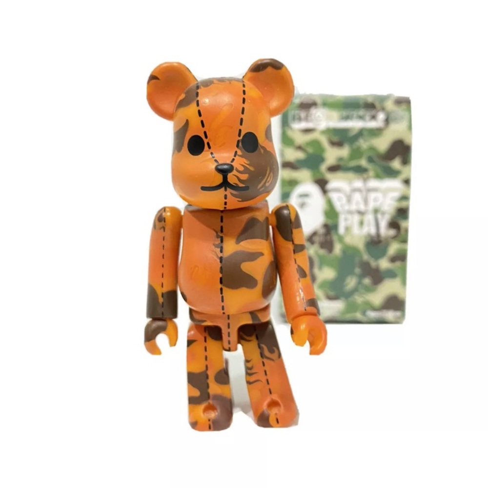 Bape Play Medicom A Bathing Ape 100% Be@rbrick Open Box!